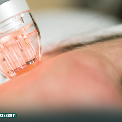 تقنية السكارليت وانفني لعلاج المسامات والندبات