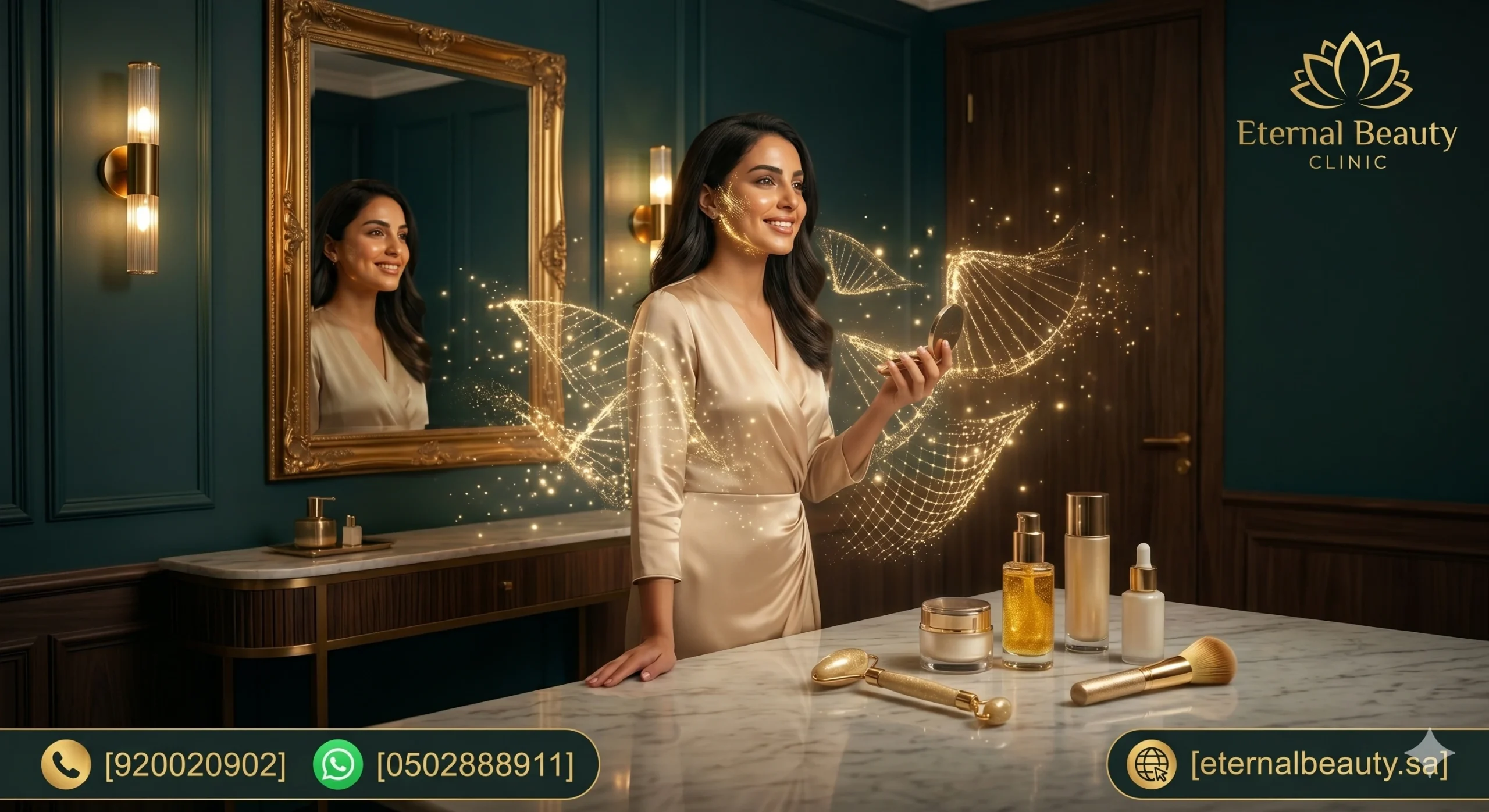 عروض إبر الذهب وشد البشرة