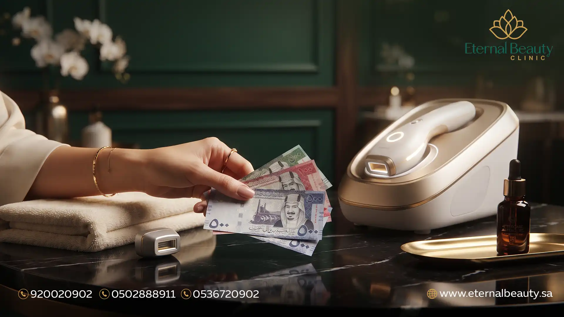 6 عوامل تحدد أسعار إزالة الشعر بالليزر في جدة