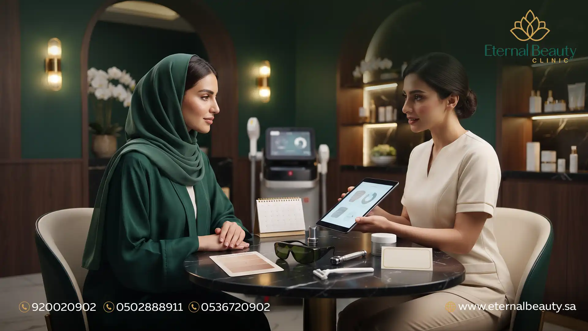 7 أسئلة عن إزالة الشعر بالليزر في جدة قبل حجز الجلسة
